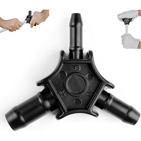 Ébavureur Multicouche Et Redresseur Multicouche Ø16-Ø20-Ø25mm, Outil Multifonctionnel Pour Tuyaux Multicouches, Calibreur De Précision Avec Manche Ergonomique Pour Plomberie (1/5)