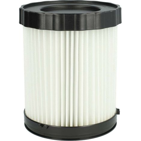 Filtre plissé pour aspirateur GAS 18V-10 L Aspiration à sec et humide Installation facile Matériau papier/plastique Diamètre 13 cm (1/4)