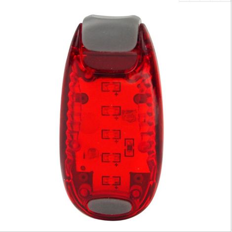 2 feux de sécurité, feux clignotants pour cartables, lampe de sac à dos à réflecteur à clip, feu de circulation, lumière de sécurité pour enfants, joggeurs et poussettes (1/5)