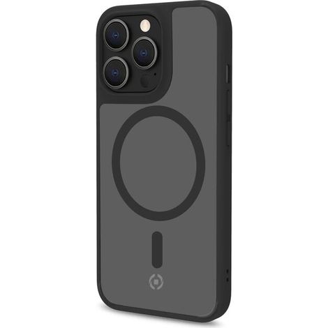 Celly Magmatt funda para teléfono móvil 17 cm (6.7") Negro, Transparente (1/4)