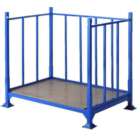PROVOST - Palette claire-voie tubulaire Provost - 1200 x 800 mm - Bleu RAL 5019