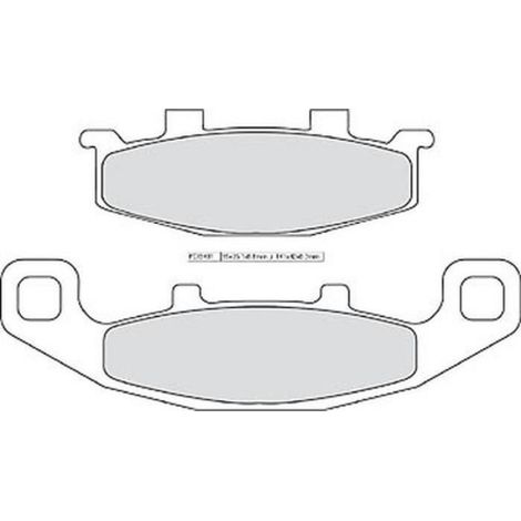 Plaquettes De Frein À Disque - Épaisseur 15 5 Mm - Compatible Scooter 125 À 250 Cc - Lot De 4