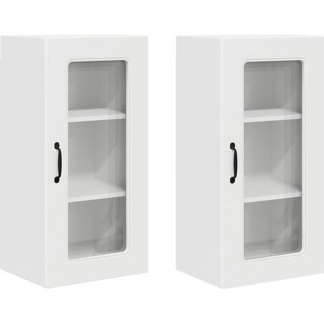 Maison Exclusive - Panneau de lave-vaisselle Kalmar 2 pcs Blanc 40 x 31 x 80 cm (1/5)