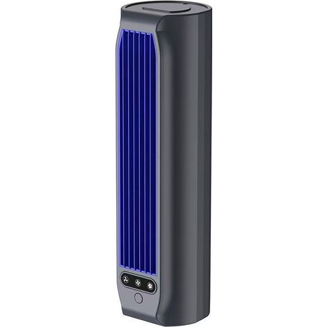 Ventilateur Tour Sans Pales Silencieux, Ventilateur de Bureau et Domestique Multifonction, Circulation d'Air Verticale et Horizontale