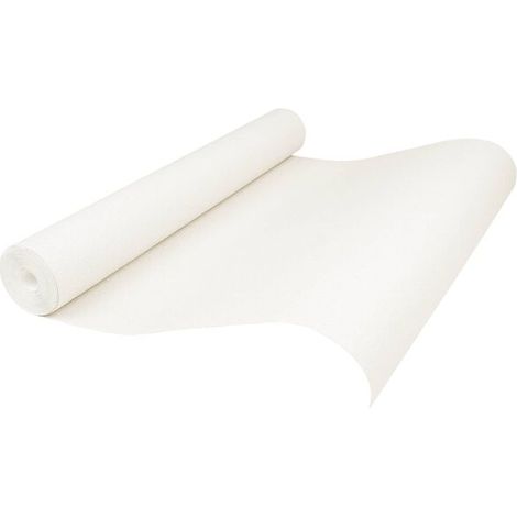 Papier peint 3D opaque, blanc cassé, 10 x 0,53 mètres, tissu intissé. (1/5)