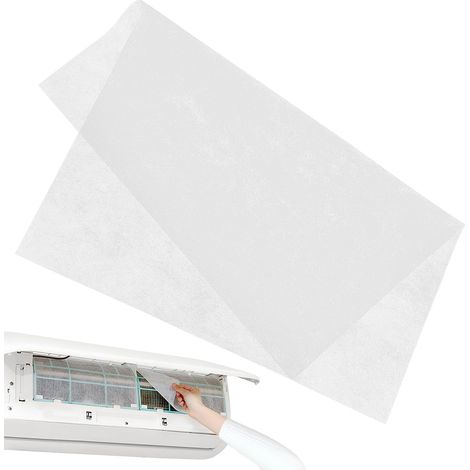 Registre de Ventilation D'air Filtres Papier Filtre à Air Filtre à Poussière Anti-Poussière pour Filtre Climatiseur 10 Pcs (1/5)