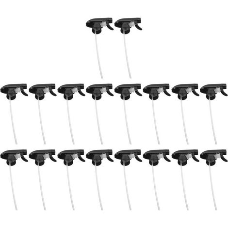 Schwarze, handbetriebene Pumpensprüher aus Kunststoff, 20er-Pack, leicht und vielseitig, Kaliber 28/410, Haushaltsreinigung, Badpflege - (1/5)