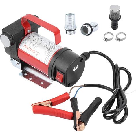 Pompe de Transfert de Carburant Électrique, Pompe à Carburant Portable 12 V 40 L/min pour Voiture Auto-amorçante Pompe à Électrique (1/5)