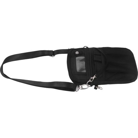 Sac à bandoulière multifonction porte-outil démontable Oxford étanche anti-abrasion bretelle 2.5cm pour électricien avec poche mesh et rangement zip (1/5)