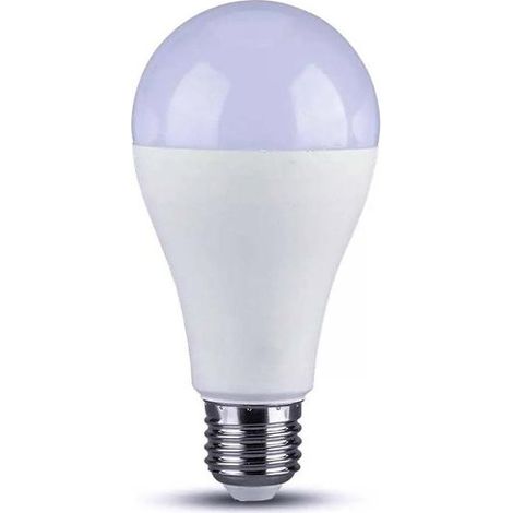 Lampada A Led E27 Con Sensore Crepuscolare 11W 1055 Lumen, Disponibili 3000K 6500K (Bianco Freddo 6500K)