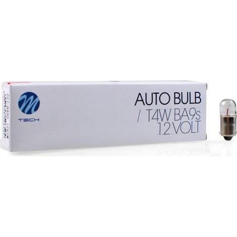 Ampoule Ba9s T2w 12v 2w BOITE De 10