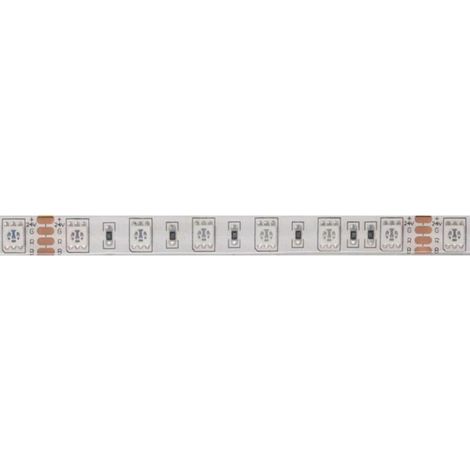 Bande Led - 5 M - 300 Led Smd 5050 - 24 V Dc - Ip61 - Rgb - Pour Eclairage Dambiance (1/4)