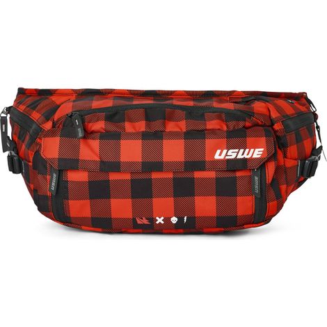 Sac à dos enfant USWE (vélo et moto) ZULO 6L avec système d'hydratation (1,5L) couleur noir/gris