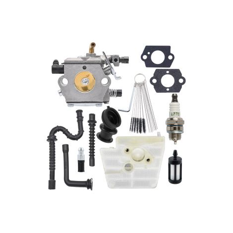 Carburateur WT-194 pour tronçonneuse Stihl MS260 MS240 – Adapté 024 026 024AV 024S, kit complet entretien scie