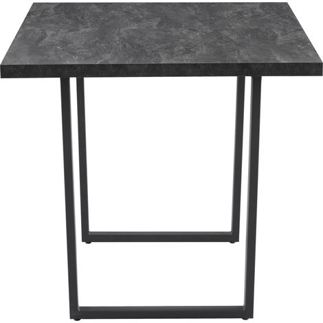 Mömax Ausziehtisch Nils 2 Dunkelgrau ca. 140-180x85x76cm (1/5)