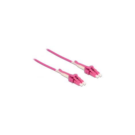 Delock Cable de fibra Ã³ptica LC  LC multimodo OM4 Uniboot 5 m