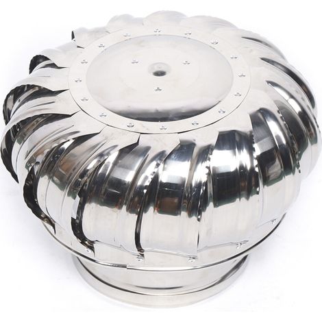 160mm Edelstahl Windturbine Dachentlüftung Abluftventilator Rotationsventilator Dachhaube Windkraftanlage für Industrieanlagen