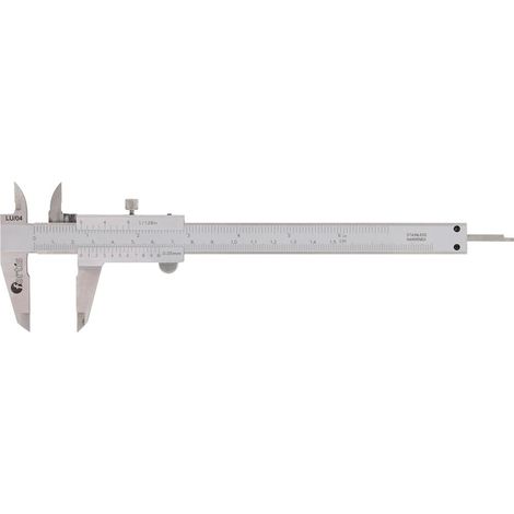 Fortis Taschenmessschieber 0-150mm (1/5)