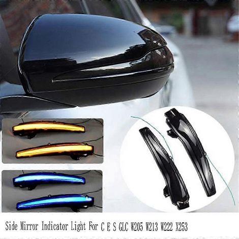 Intermitente dinámico de señal de giro para Mercedes-Benz CES GLC W205 W213Black SZRH AV (1/3)