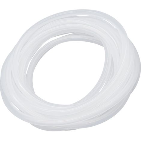 Tuyau en silicone 2 mm ID x 5 mm OD 5 mètres, tuyau flexible en silicone transparent pour eau et air (1/5)