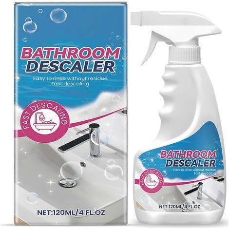 Détartrant de salle de bain de qualité professionnelle : résultats impeccables à domicile pour des joints de carrelage brillants. (1/5)