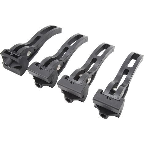 Couvercle de Tonneau à trois volets, 4 pièces, remplacement de pince pliante dure ou souple pour Ford (1/5)