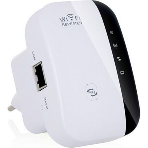 Répéteur WiFi Puissant 300Mbps Amplificateur WiFi Puissant 2.4GHz WiFi Range Booster WiFi Répéteur Extenseur sans Fil avec Port Ethernet, WiFi Extender WiFi Booster, Protection WPS (1/5)