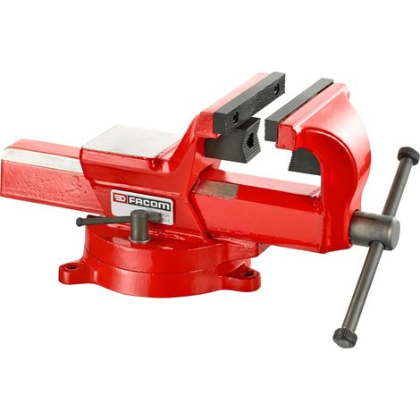 Facom 1224.125 Schraubstock mit Drehteller, 125 mm (1/2)