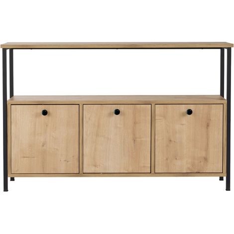 Holzanrichte "Solace" - 120 x 30 x 77 cm - Beige