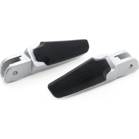 Repose-Pieds Avant de Moto + Housse pour 1200 937 821 1200 S 821 Stripes Repose-Pieds Repose-Pieds Pédales Argent (1/2)