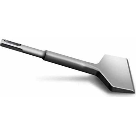 Ciseau à carrelage SDS Plus, ciseau à carrelage SDS 165 x 75 x 5 mm, ciseau à carrelage 40CR, ciseau coudé à manche rond pour carrelage céramique (1/5)