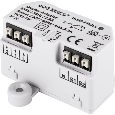 Smart Home Rollladenaktor HOMEMATIC IP Unterputz HmIP-FROLL (1/5)