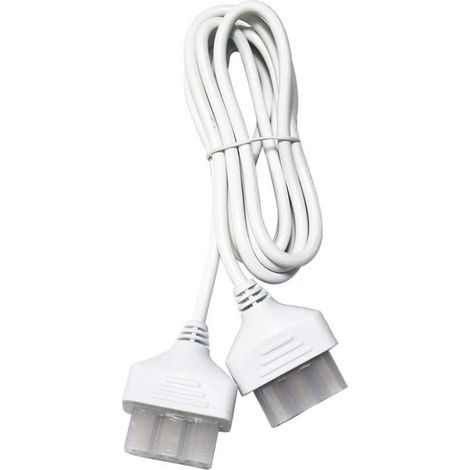 Cable de alimentación V-TAC de 2 m blanco para conectar luces LED de techo