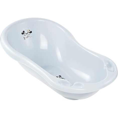 Baignoire ergonomique avec housse Micky, 0-12 mois, 84 cm, Maria, Light Blue (1/5)