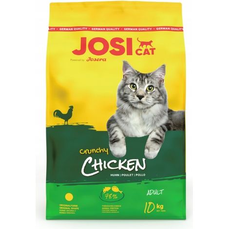 Alimento seco JosiCat de pollo crujiente de JOSERA, 10 kg