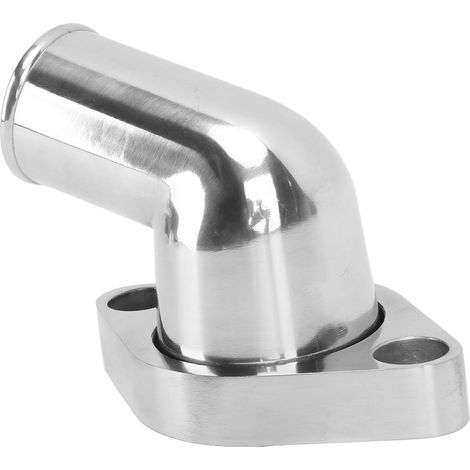 Boîtier de thermostat à col de cygne 8459BK, pivotant à 15°, argenté, kit de remplacement pour moteurs Chevy SBC BBC 283, 302 et 305 (1/5)