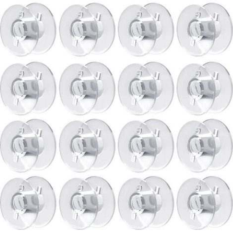 30pcs Plastic Bobbins, Sewing Machine Bobbins for Brother Singer Kenmore Janome and Most Sewing Machines (1/4)