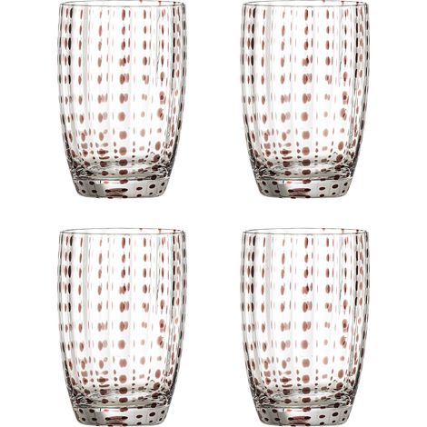 Bloomingville - Brinley Drinking Glass - Brown