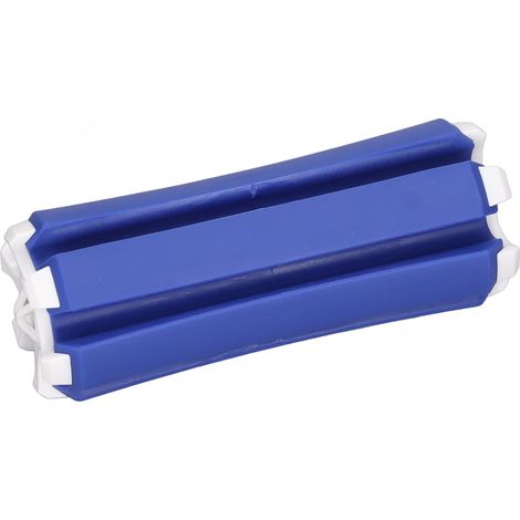 Tragbarer Golfschlägerhalter mit 6 Positionen, Kunststoff-Aufbewahrungsregal, Outdoor-Sport, blau. (1/4)