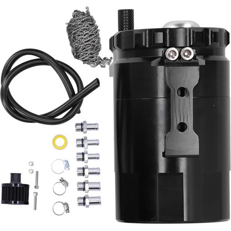 Universelles 350-ml-Ölauffangset für Pkw und kleine Motorradteile, schwarz, hält den Motor sauber. (1/5)