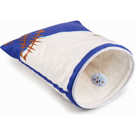 Accessoire de jeu pour chaton niche sac chips 3 50 x 32 cm