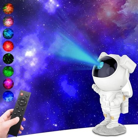 Projecteur Étoilé LED Astronaute Avec Nébuleuse Star Projector Night Light Pour Chambre D\'enfant Projection De La Constellatio[645] (1/4)