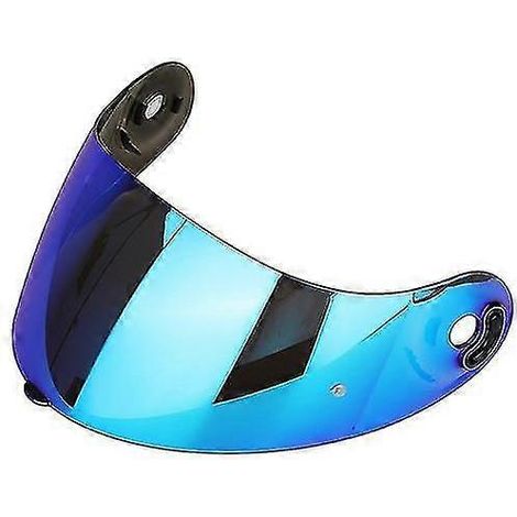 Visière miroir Nolan X-lite - Compatible avec les casques de moto X-803, X-802, X-702, X-661 et X603 - Protection UV - Couleur : Bleu (1/2)