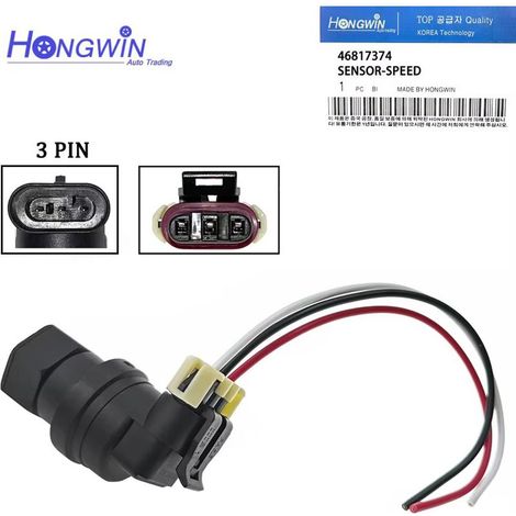 Kompatibel mit Fiat-Geschwindigkeitssensor 46817374 mit Kabel (1/4)