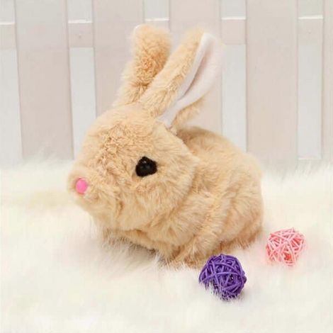 Educational Interactive Bunny Toys Bunnies Can Walk And Talk, Easter Plush Stuffed Bunny Toy (1/5)