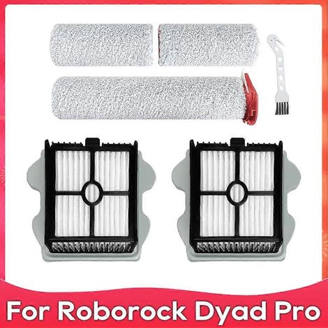 Ersatzzubehör für die ultraweiche Spinnbürste mit HEPA-Filter, kompatibel mit Roborock Dyad Pro / Dyad Pro Combo/WD2H1A/A10 (1/5)