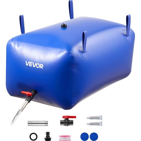 Pliable et facile à utiliser, réservoir d'eau souple 240 L en PVC pour stockage d'eau, jardin et camping-car (1/5)