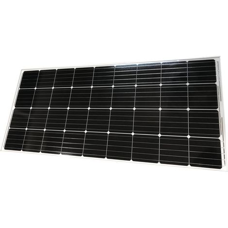 Panneau solaire monocristallin 130W – Pré-monté et pré-câblé – Collage 3M – Dimensions 1038 x 670 x 44,5 mm – Poids 8,9 kg – Inovtech