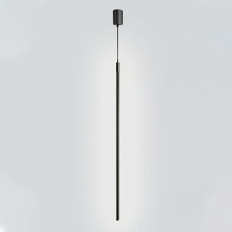 Suspension LED linéaire moderne et minimaliste - idéale pour les chambres, salons, couloirs, etc. - source de lumière blanche (1/5)