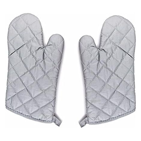 2 Gants De Four,Coton,31,8 Cm,Résistant Chaleur,Cuisine,Barbecue (1/5)